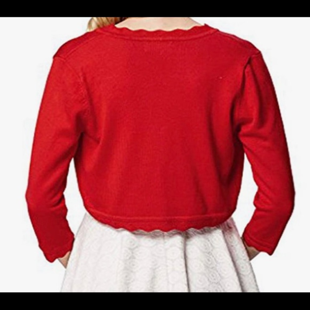 V-neck Cropped Cardigan